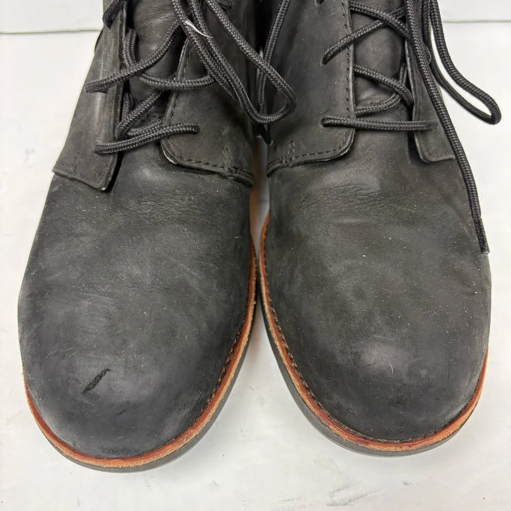 Worx By Red Wing #5407 Mens Black Leather Steel Toe Chukka Boots Size 10W2